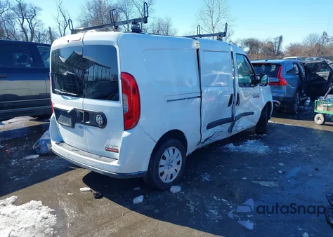 2017 Ram Promaster City Tradesman Slt from USA, damaged, VIN ZFBERFBB6H6G55517